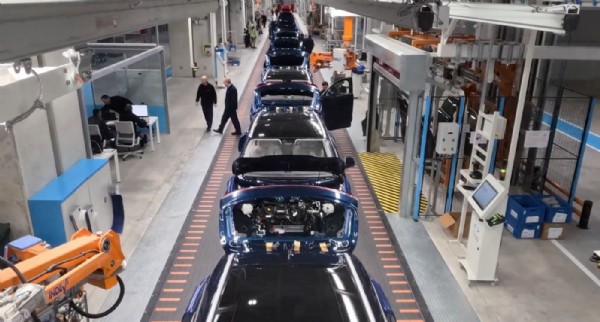 Togg Teknoloji Kampüsü'nün görüntüleri paylaşıldı: İşte üretim hattı